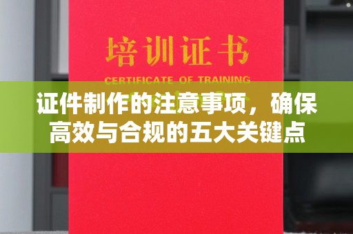 抚远证件制作的注意事项，确保高效与合规的五大关键点