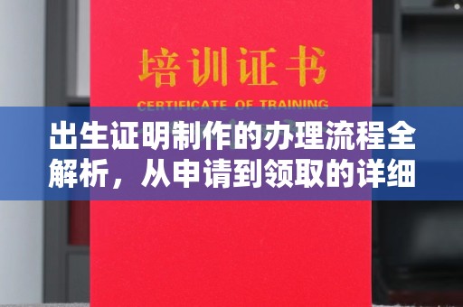 抚远出生证明制作的办理流程全解析，从申请到领取的详细指南