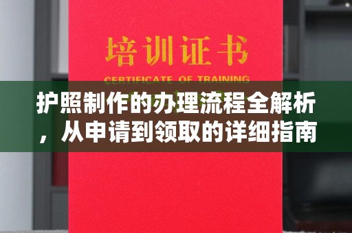 抚远护照制作的办理流程全解析，从申请到领取的详细指南