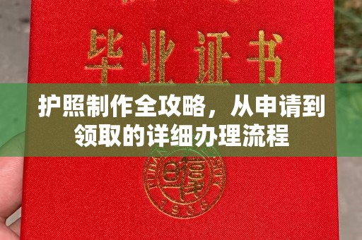 抚远护照制作全攻略，从申请到领取的详细办理流程